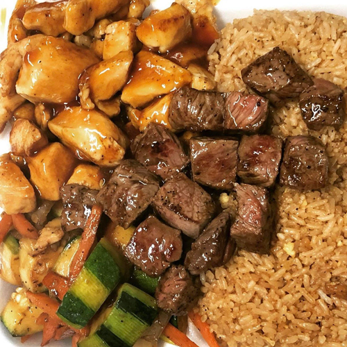 Beef and Chicken Hibachi Catering LA